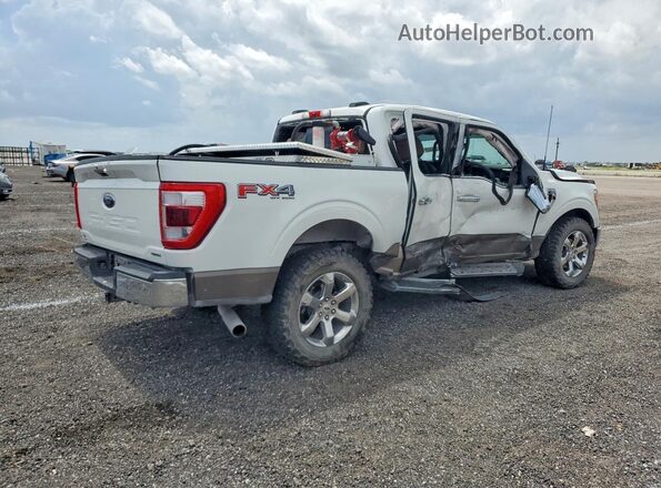 1FTFW1E89MFC00956 2021 FORD F150 White Tył prawy