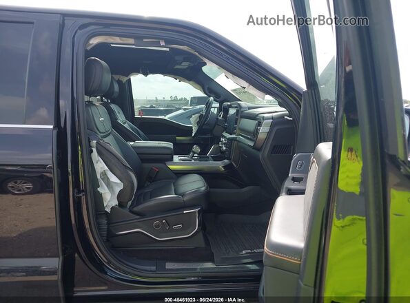1FTFW1E89MFC94207 2021 FORD F150 Черный Вид салона спереди