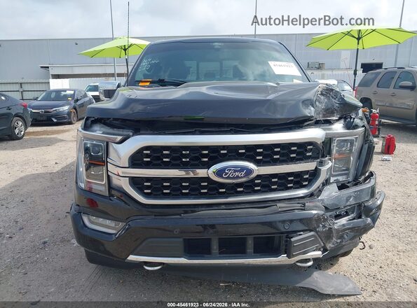 1FTFW1E89MFC94207 2021 FORD F150 Черный Вид щитка приборов