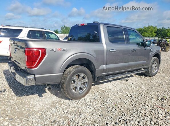 1FTFW1E89MKD72847 2021 FORD F150 Gray Tył prawy