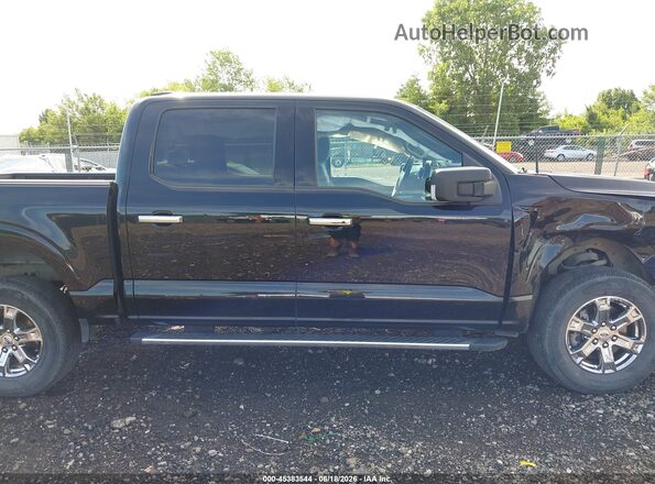 1FTFW1E89PFA03791 2023 FORD F-150 SUPERCREW Black Սալոնի հետևի տեսք
