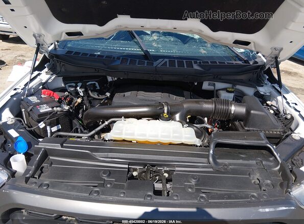 1FTFW1E89PFC16370 2023 FORD F150 White Вид ззаду