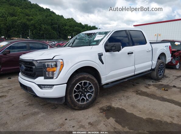 1FTFW1E89PFC16370 2023 FORD F150 White Передня ліва чверть