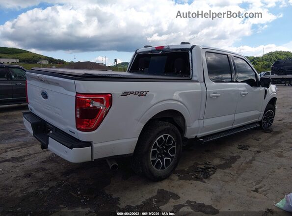 1FTFW1E89PFC16370 2023 FORD F150 White Задня права чверть