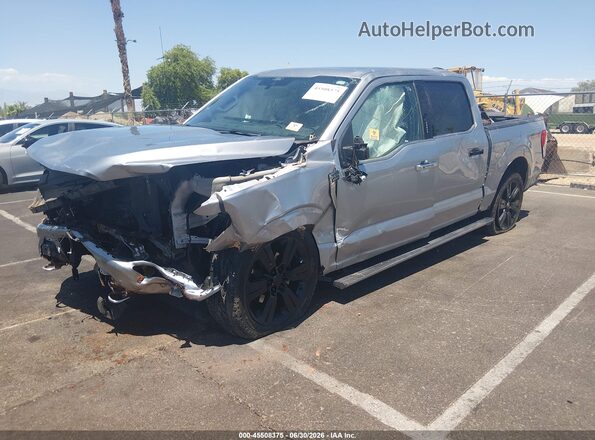 1FTFW1E8XMFA81685 2021 FORD F150 Silver Vista tres cuartos delantera izquierda