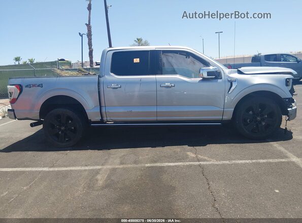 1FTFW1E8XMFA81685 2021 FORD F150 Silver Vista del cuadro de instrumentos