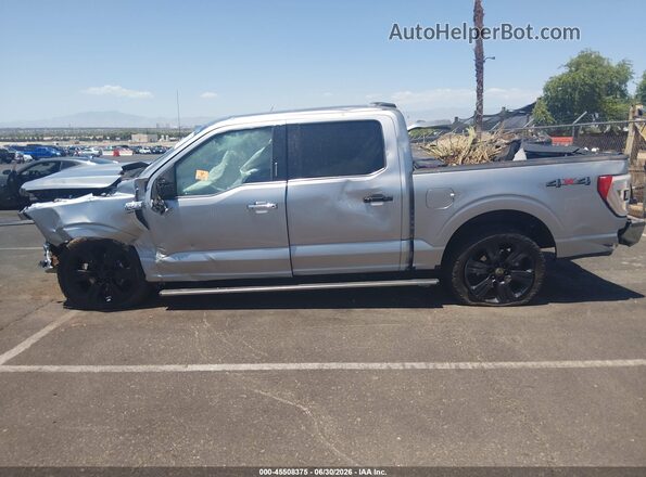 1FTFW1E8XMFA81685 2021 FORD F150 Silver Vista interior trasera