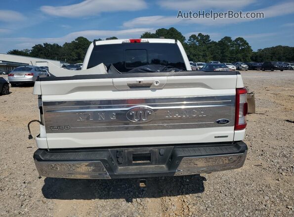 1FTFW1E8XMFA90189 2021 FORD F150 White Widok z tyłu