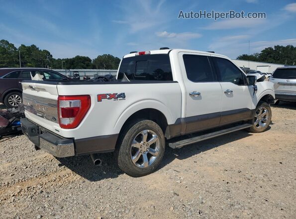 1FTFW1E8XMFA90189 2021 FORD F150 White Tył prawy