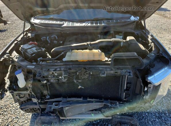 1FTFW1E8XMKE17567 2021 FORD F150 Gray Rear interior view