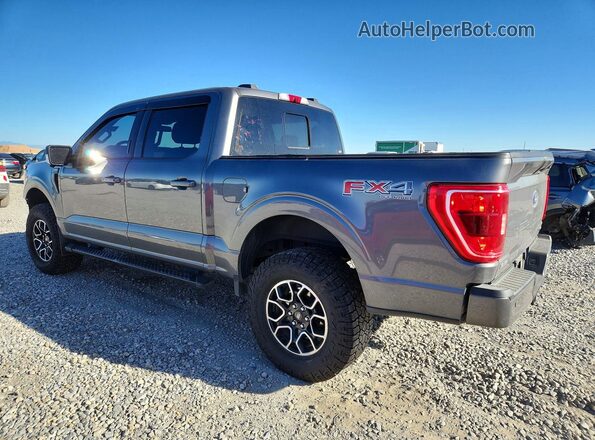 1FTFW1E8XMKE17567 2021 FORD F150 Gray Rear left