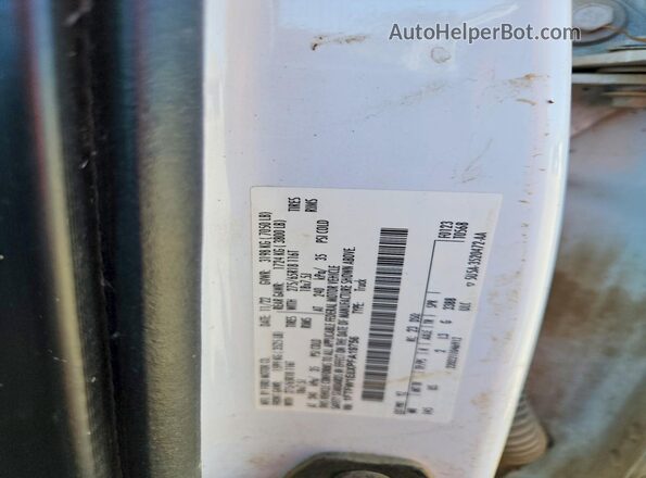 1FTFW1E8XPFA19756 2023 FORD F150 White Շարժիչի բաժամունքի տեսք