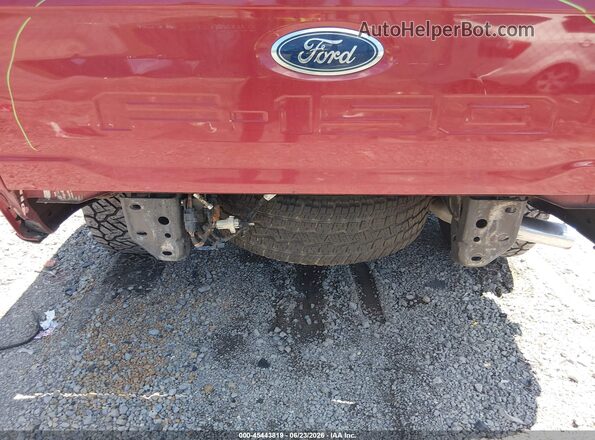 1FTFW1ED0MFB47643 2021 FORD F150 Красный Вид спереди