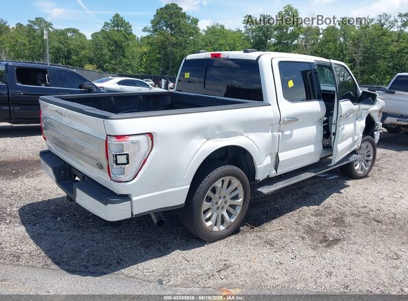 1FTFW1ED0MFB72137 2021 FORD F150 White Задня права чверть