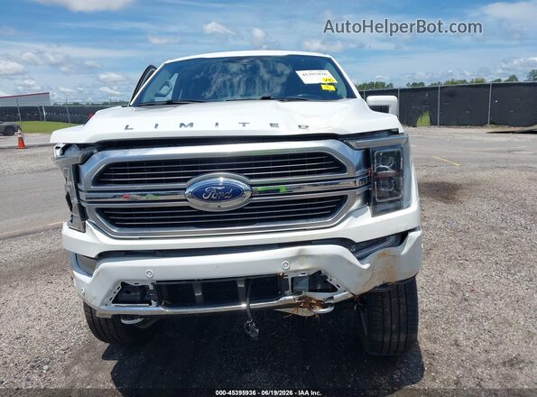 1FTFW1ED0MFB72137 2021 FORD F150 White Вид щитка приладів