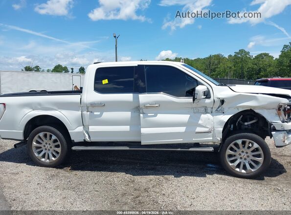 1FTFW1ED0MFB72137 2021 FORD F150 White Вид задньої частини салону