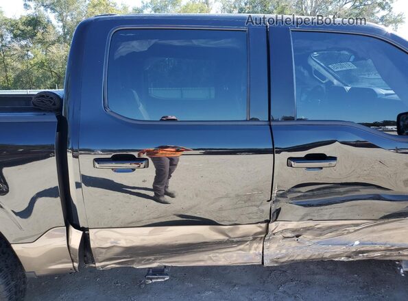 1FTFW1ED0MFC62145 2021 FORD F150 Black Rear seats view