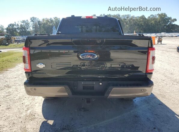1FTFW1ED0MFC62145 2021 FORD F150 Black Rear view