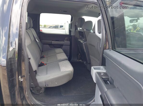 1FTFW1ED0PFC25696 2023 FORD F150 Black VIN կոդի պիտակի տեսք