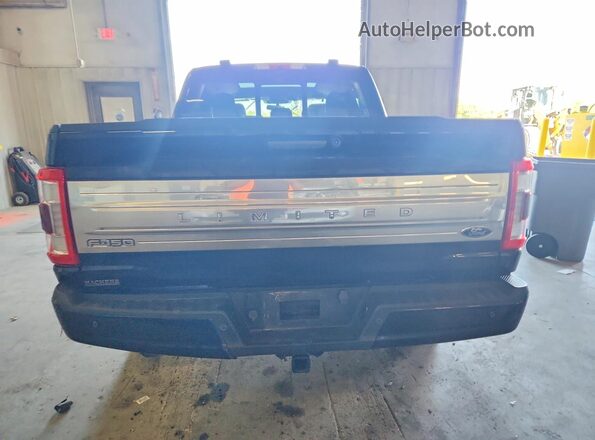 1FTFW1ED1MFB84183 2021 FORD F150 Blue Rear view