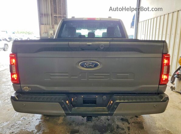 1FTFW1ED1PFD08084 2023 FORD F150 Gray Вид ззаду