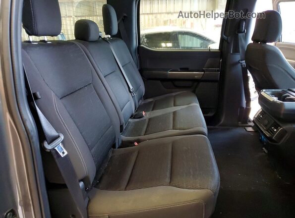1FTFW1ED1PFD08084 2023 FORD F150 Gray Вид задніх сидінь