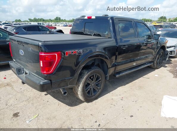 1FTFW1ED2MFC71106 2021 FORD F150 Black Задня права чверть