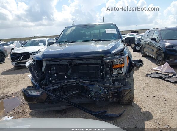 1FTFW1ED2MFC71106 2021 FORD F150 Black Вид задньої частини салону