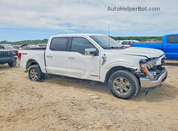 1FTFW1ED2PFB50614 2023 FORD F150 White Delantero derecho