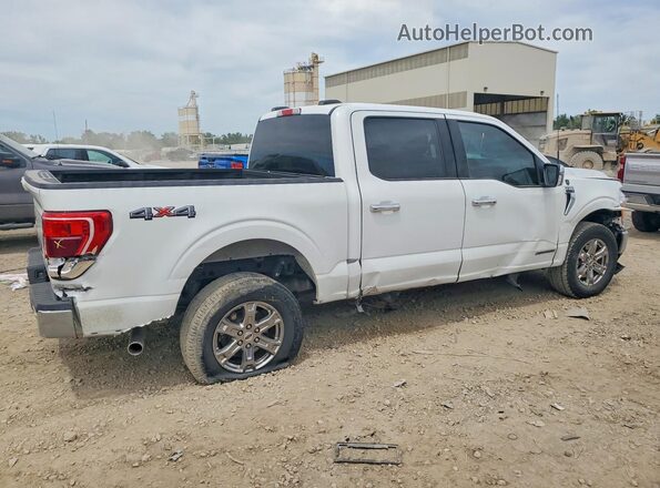 1FTFW1ED2PFB50614 2023 FORD F150 White Trasero derecho