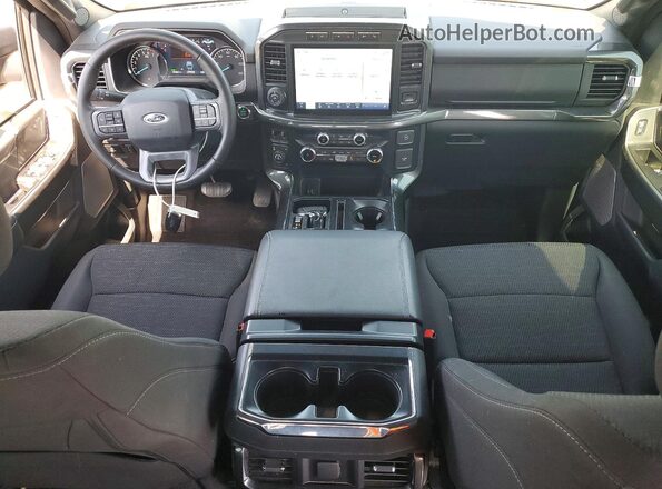 1FTFW1ED3PFA04593 2023 FORD F150 Silver Вид панелі приладів