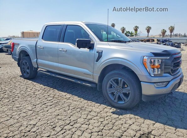 1FTFW1ED3PFA04593 2023 FORD F150 Silver Передня права чверть