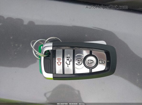 1FTFW1ED3PFA92142 2023 FORD F150 Gray Առջևի վահանակի տեսք