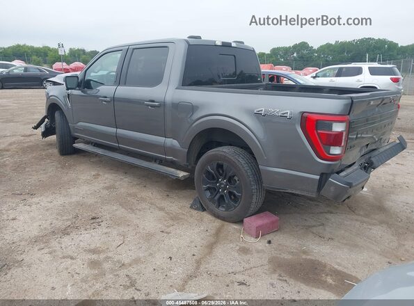 1FTFW1ED3PFA92142 2023 FORD F150 Gray Հետևի ձախ