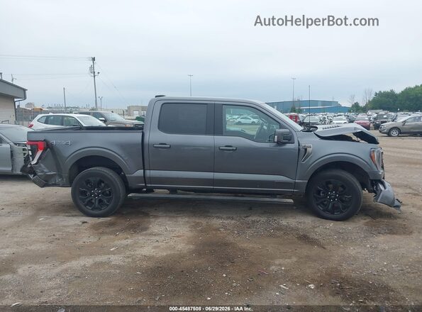 1FTFW1ED3PFA92142 2023 FORD F150 Gray Սալոնի 360 աստիճան տեսք