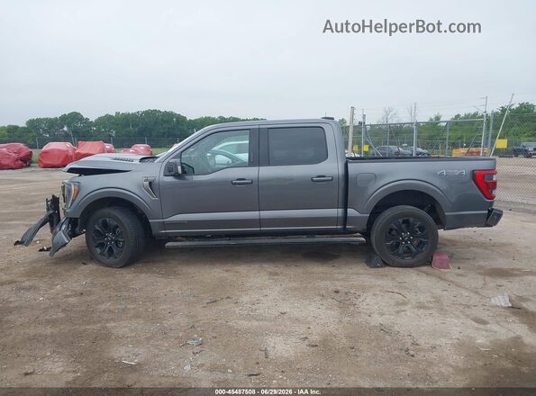 1FTFW1ED3PFA92142 2023 FORD F150 Gray 