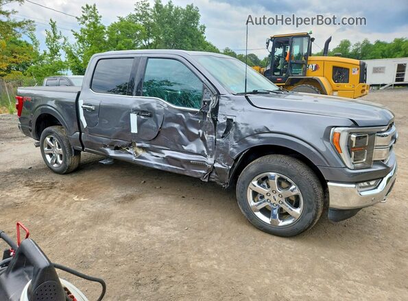 1FTFW1ED3PFC46302 2023 FORD F150 Gray 