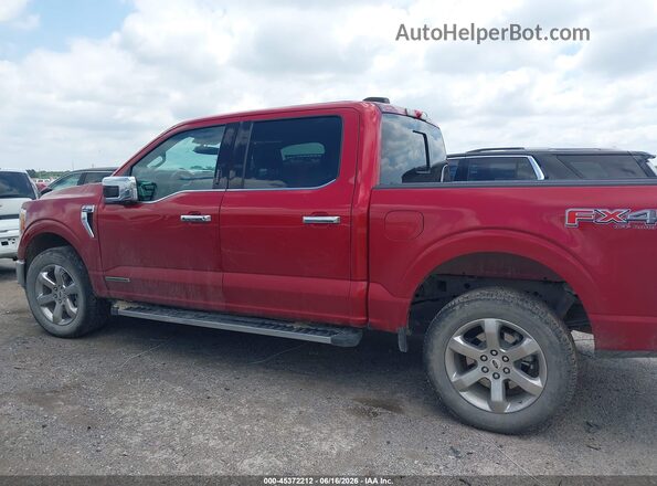 1FTFW1ED4MFC47938 2021 FORD F150 Red Панорамний вид салону 360°