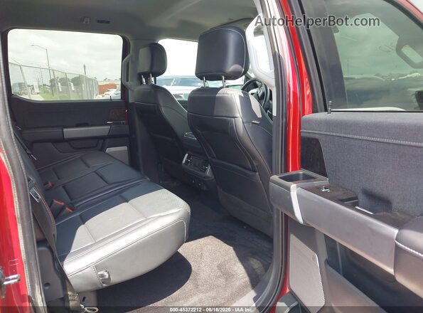 1FTFW1ED4MFC47938 2021 FORD F150 Red Вид наклейки з VIN-кодом