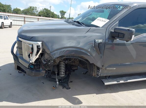 1FTFW1ED4MFC63234 2021 FORD F150 Gray Vista frontal