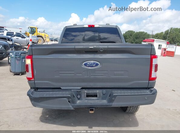 1FTFW1ED4MFC63234 2021 FORD F150 Gray 