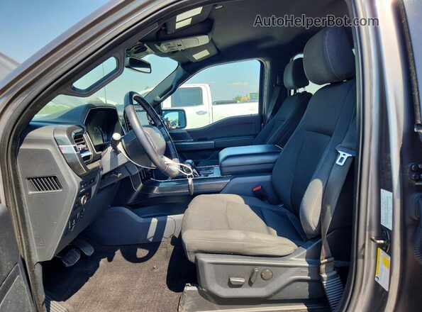 1FTFW1ED4NFB47551 2022 FORD F150 Gray Սալոնի դիմացի տեսք