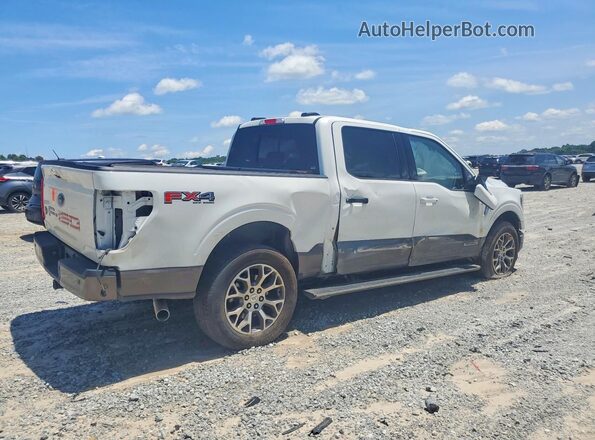1FTFW1ED4PFB46161 2023 FORD F150 White Հետևի աջ
