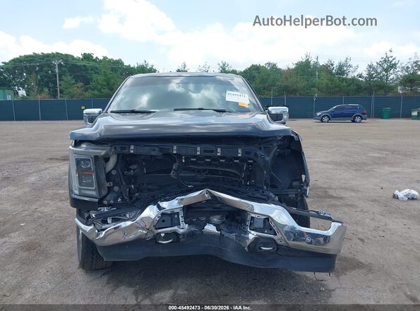 1FTFW1ED5MFC05410 2021 FORD F150 Black Вид задньої частини салону