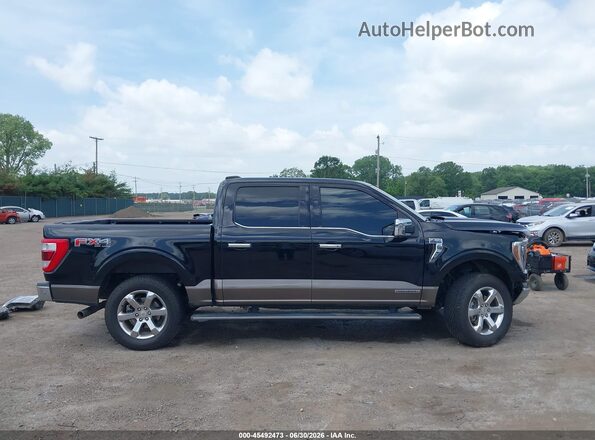 1FTFW1ED5MFC05410 2021 FORD F150 Black Панорамний вид салону 360°
