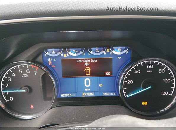 1FTFW1ED5NFB53066 2022 FORD F150 White Հետևի նստատեղերի տեսք