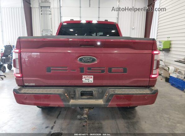 1FTFW1ED5NFC17560 2022 FORD F150 Red 