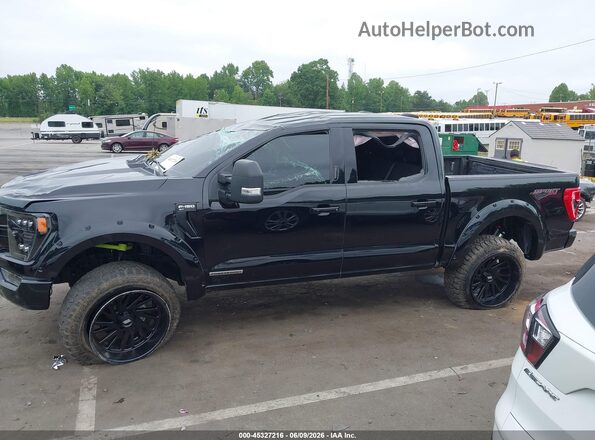 1FTFW1ED5NFC42670 2022 FORD F150 Black 