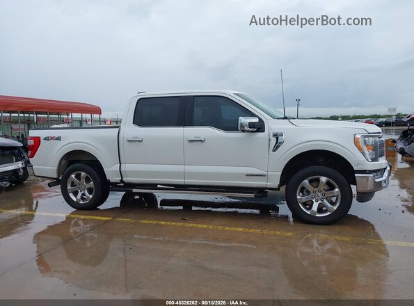 1FTFW1ED6NFB81250 2022 FORD F150 White Սալոնի հետևի տեսք