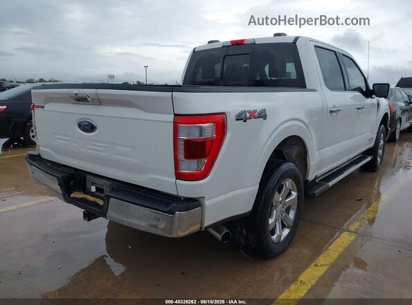 1FTFW1ED6NFB81250 2022 FORD F150 White Հետևի աջ
